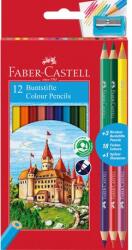 Faber-Castell Creioane colorate 12+3 culori eco Faber-Castell (FC110312)