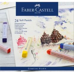 Faber-Castell Creioane pastel soft 24 culori Faber-Castell (FC128324)