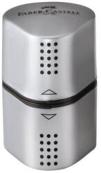 Faber-Castell Ascutitoare creion tripla Faber-Castell Grip 2001 gri cu container (FC183800)