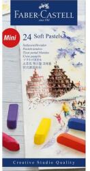 Faber-Castell Creioane pastel soft mini 24 culori Faber-Castell (FC128224)