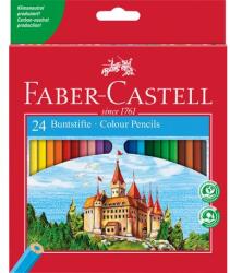 Faber-Castell Creioane colorate 24 culori Faber-Castell (FC120124) - dacris