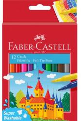 Faber-Castell Carioci Faber Castell 12 culori superlavabile (FC554201)
