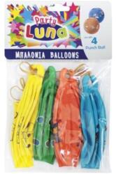 Luna Punch Ball party léggömb 4db-os szett (000088922)