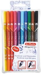 Herlitz my. pen kétvégű 10db-os vegyes színű filctoll készlet 11367232 (11367232)