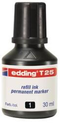 edding Utántöltő alkoholos markerhez, EDDING "T25", fekete 4-T25001 (4-T25001)
