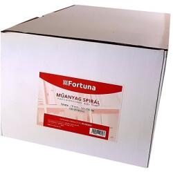FORTUNA Iratspirál műanyag FORTUNA 19mm 121-150 lap fekete 100/dob 09.0052601 (09.0052601)