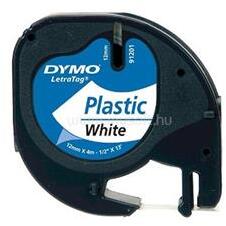 DYMO LT 4m műanyag fehér feliratozógép szalag (355.144) (355.144)
