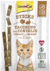 GimCat Sticks pulyka és nyúl 10 db