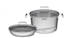 G21 Gourmet Magic edénykészlet szűrővel, 4 darabos, rozsdamentes acél (6352117) (G21-04PH-MG)