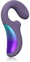 LELO Enigma Wave Dual Stimulation csiklóizgatós vibrátor cyber purple 18, 2 cm