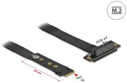 Delock M. 2 kulcs M - PCIe x4 NVMe adapter hajlított 20 cm hosszú kábellel (64132) - ipon