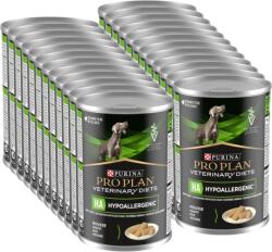 PRO PLAN PRO PLAN Veterinary Diets HA Hipoallergén nedves kutyatáp mousse 24x400g