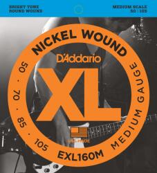 D'Addario EXL160M Corzi pentru chitare bas