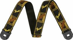 Fender Quickgrip Mono BR YL Brown/Yellow Curea de chitară (0990629001)