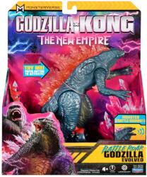 Monsterverse Figurina articulata cu sunete, Monsterverse, Battle Roar, Godzilla Evolved, 18 cm Figurina