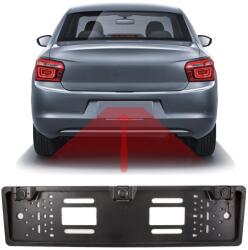 Carguard Rendszámtábla keretbe épített tolatókamera + szenzorok (12V) (55069D)