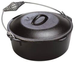 LODGE Ceaun din fonta cu capac - cuptor olandez Lodge, 25, 4 cm 4, 7 litri - L-8DO3 (L-8DO3) Ceaun