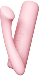 Vush Pop Shine - vibrator pentru punctul G, reîncărcabil, waterproof, roz (9456358000362) Vibrator