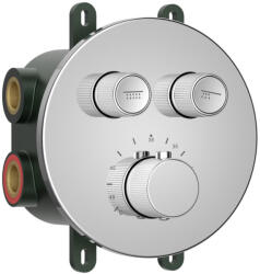SAPHO Iconic Smartselect falba süllyesztett termosztatikus csaptelep, 2-irányú, króm RP032 (RP032)