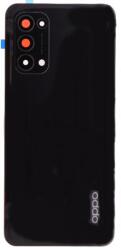  4906012 Gyári Oppo Find X3 Lite / Reno 5 Fekete akkufedél, hátlap (4906012)