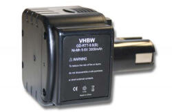 utángyártott Max Rebar RB215 3000mAh (NI-MH 9.6V) utángyártott akkumulátor (800104483)