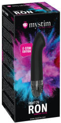 mystim Right on Ron E-Stim - електро G-точка вибратор - черен - lovesexshop