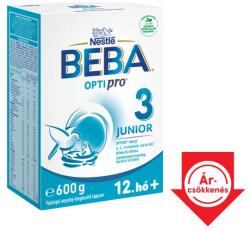 BEBA Optipro 3 Junior tejalapú anyatej-kiegészítő tápszer 12. hó+ 600 g