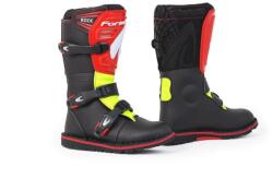 Forma Pantofi moto pentru copii Forma Rock negru-galben-rosu (FORC630991078)