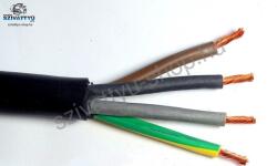 Kábelker H07RN-F 4X2, 5 gumikábel