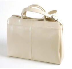 MONARCHY Rosalina taupe színű női bőr válltáska 34x24cm (M-15717-5-rosalina)