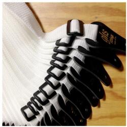 GHS A8WH gitár heveder, nylon, fehér - hangszerabc