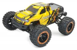 FTX RC FTX Tracer 1/16 4WD Brushless Monster Truck, RTR 2, 4 Ghz távirányítós autó, sárga