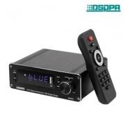 DSPPA Mini50 - Мини, усилвател-миксер , с вграден BLUETOOTH и USB, 2x40W , миксер усилвател (Mini50)