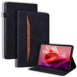  FLATY Husă flip pentru Lenovo Tab P12 neagră