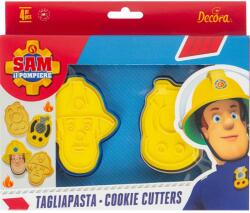 Decora Sam tűzoltó készlet 2db Sam és rádió 8x5cm - Decora (0383002)