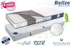 Billerbeck Belize Hard Rock táskarugós matrac PE szálpaplan kényelmi réteggel 80x200 - alvasstudio
