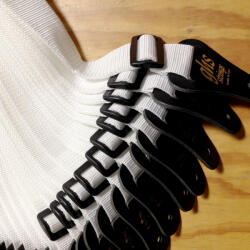 GHS A8WH gitár heveder, nylon, fehér - opushangszer