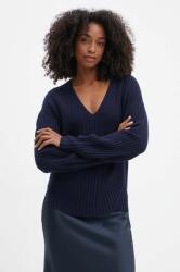 TWINSET gyapjú pulóver könnyű, női, sötétkék, 242TP3716 - sötétkék L