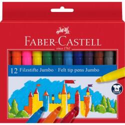 Faber-Castell Carioci 12 culori jumbo Faber-Castell (FC554312)