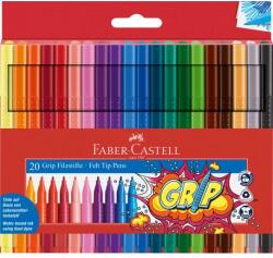 Faber-Castell Carioci 20 culori grip Faber-Castell (FC155320)