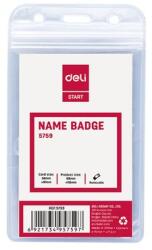 DELI Ecuson vertical 56 x 91 mm 10 buc/set Deli (DLE5759)