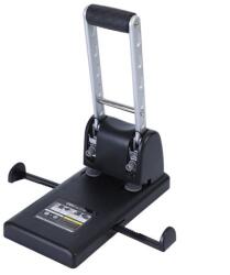 DELI Perforator negru metalic 2 perforatii 100 coli Deli (DLE0130) - dacris