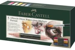 Faber-Castell Marker solubil portret a. durer 5 buc/set Faber-Castell (FC160307)