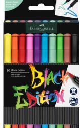 Faber-Castell Carioci pensula 10 culori Black Ed Faber-Castell (FC116451)