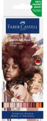 Faber-Castell Marker solubil 2 capete portret gold Faber-Castell 6buc/set (FC164523)
