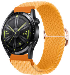 BSTRAP Elastic Nylon szíj Samsung Galaxy Watch 3 41mm, orange (SSG024C0701)