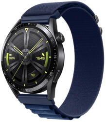 BSTRAP Nylon Loop szíj Huawei Watch GT2 42mm, navy blue (SSG036C0607)