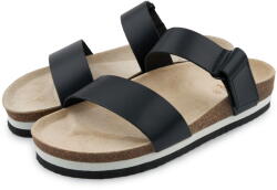 Vlnka Dana női parafa anatómiai kinti papucs, fekete felnőtt cipő méret 39