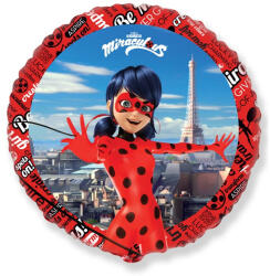 Flexmetal Fólia lufi, gömb, 'Miraculum', 45cm