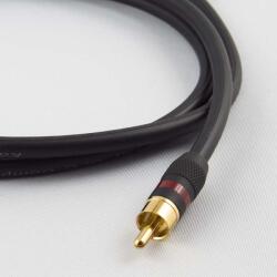 KáCsa Audió KCE-100 75 ohm RCA kábel - 2, 5m (UTOLSÓ DARAB)